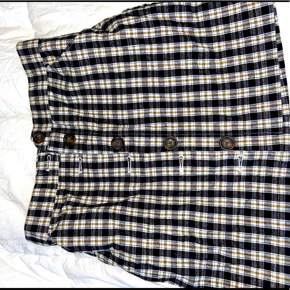 Hollister Plaid Mini Skirt